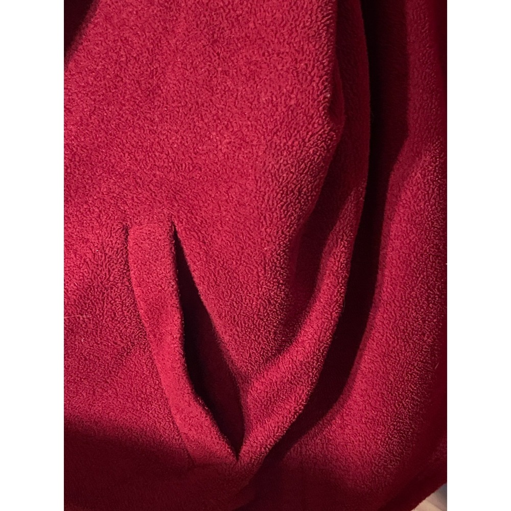 ICECUBE Womens Reversible Fleece Jacket Womens XL Navy Red Full Zip Vintage 90s - Picture 5 of 9